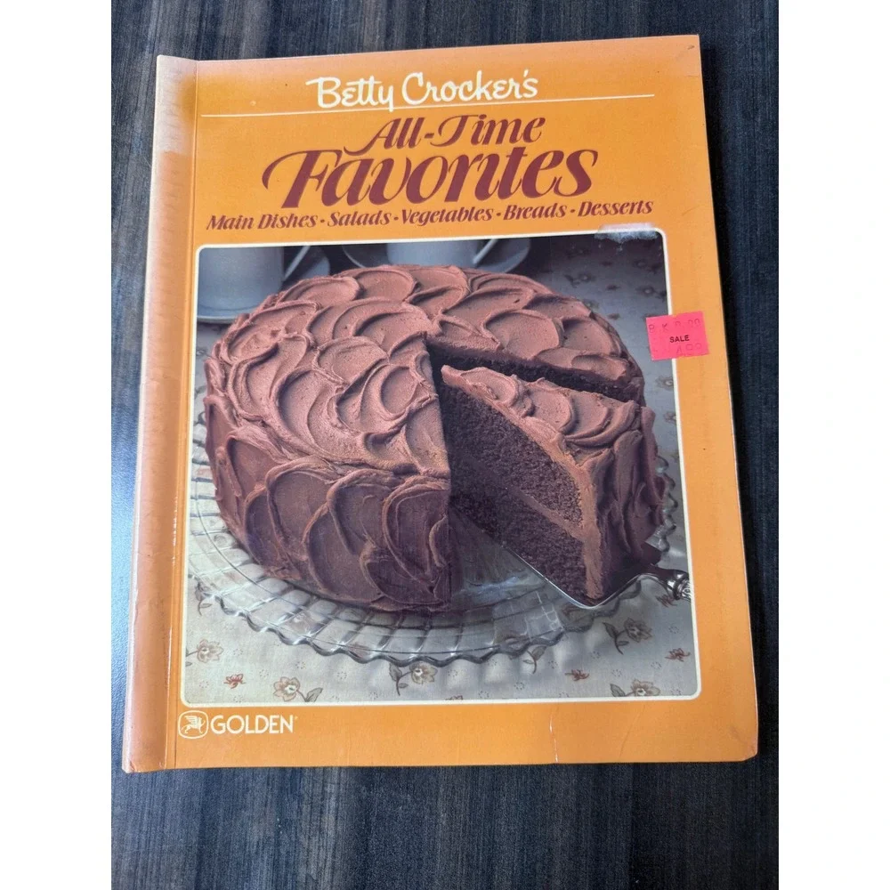 Betty Crockers All Time Favorites Cookbook 1984‎ Revised Edition Spiral Bound